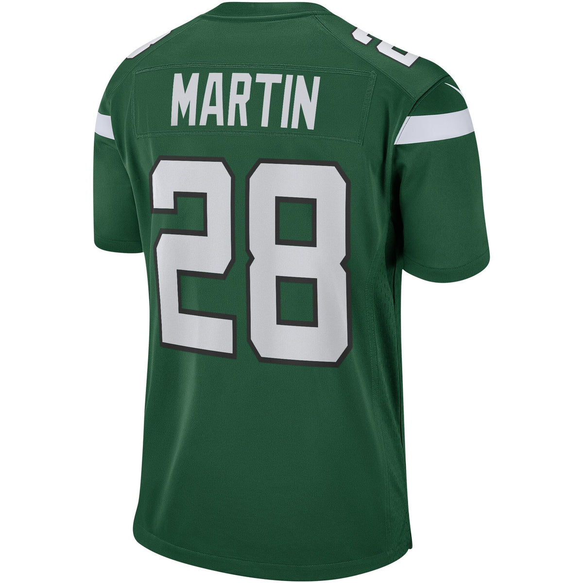 Curtis Martin New York Jets Nike Game Retired Jersey - Gotham Green football jersey product view 3