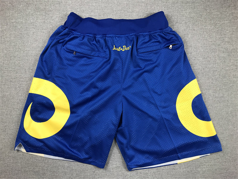 Men's Los Angeles Rams Royal Pocket Shorts1 football jersey product view 2