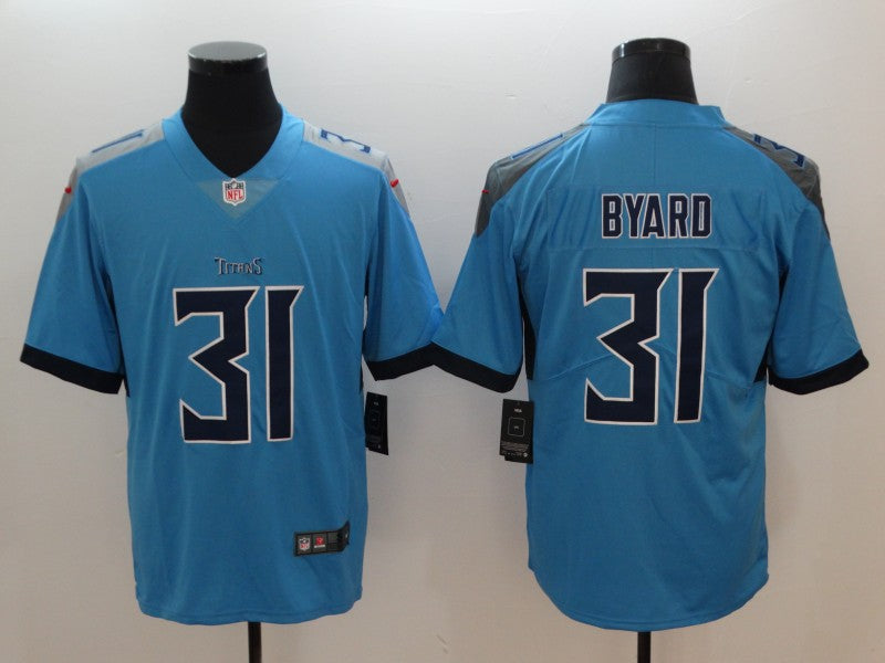 Men's Tennessee Titans Kevin Byard #31 Light Blue Game Jersey1 football jersey product view 1