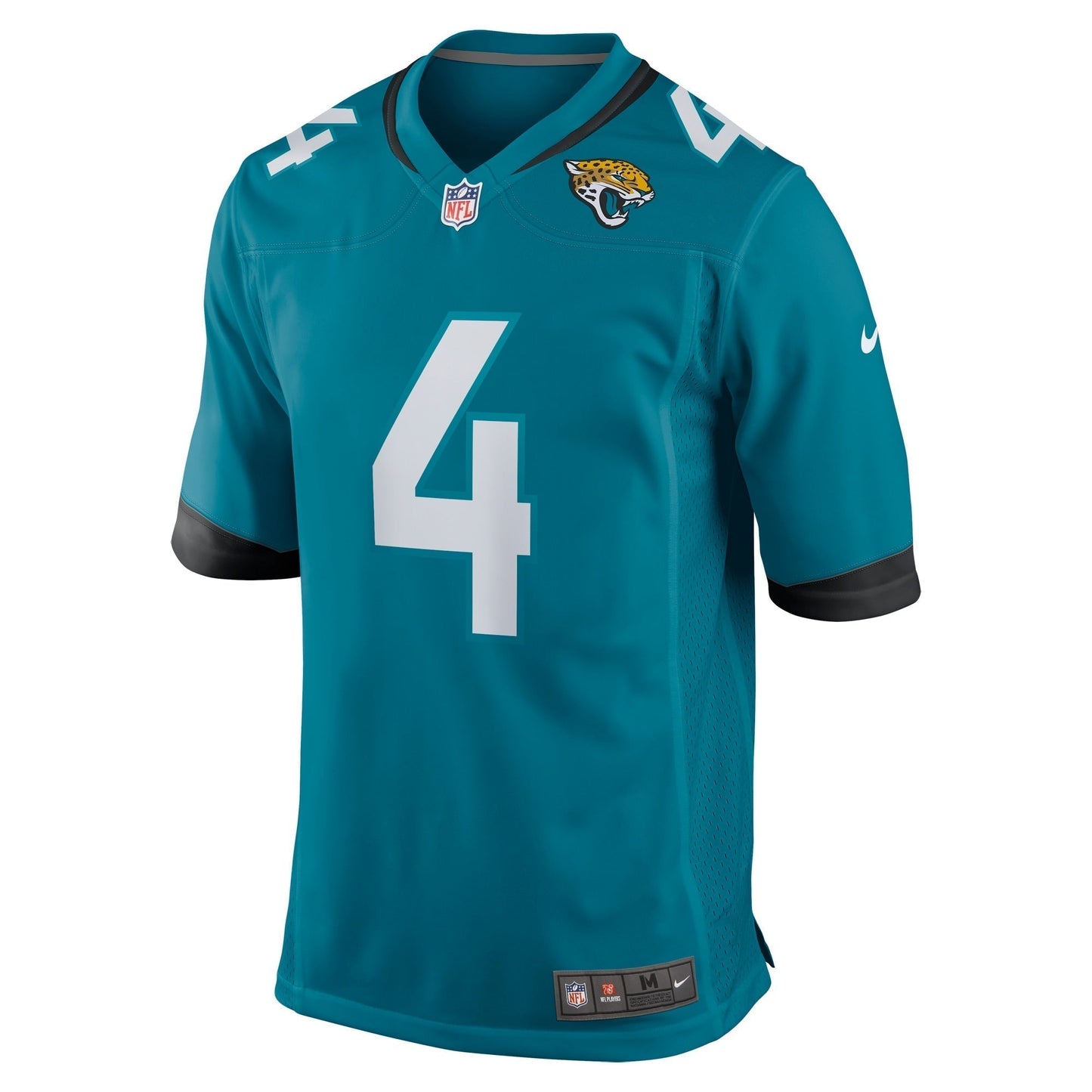 Tank Bigsby Jacksonville Jaguars Nike Game Jersey - Teal football jersey product view 2