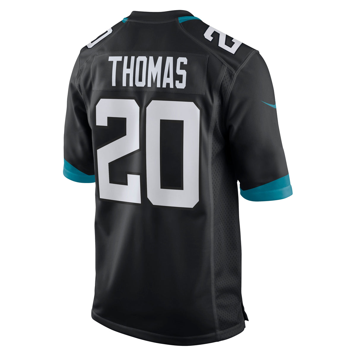 Daniel Thomas Jacksonville Jaguars Nike Game Jersey - Black football jersey product view 3