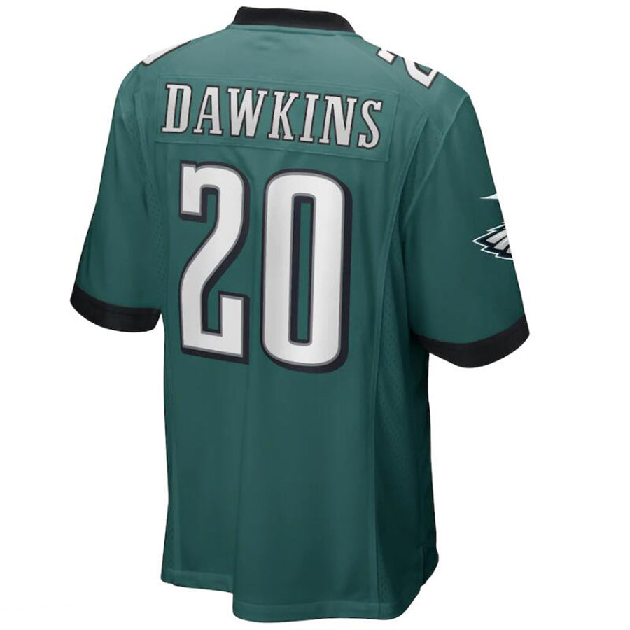 P.Eagles #20 Brian Dawkins Green Stitched Player Game Football Jerseys football jersey product view 1