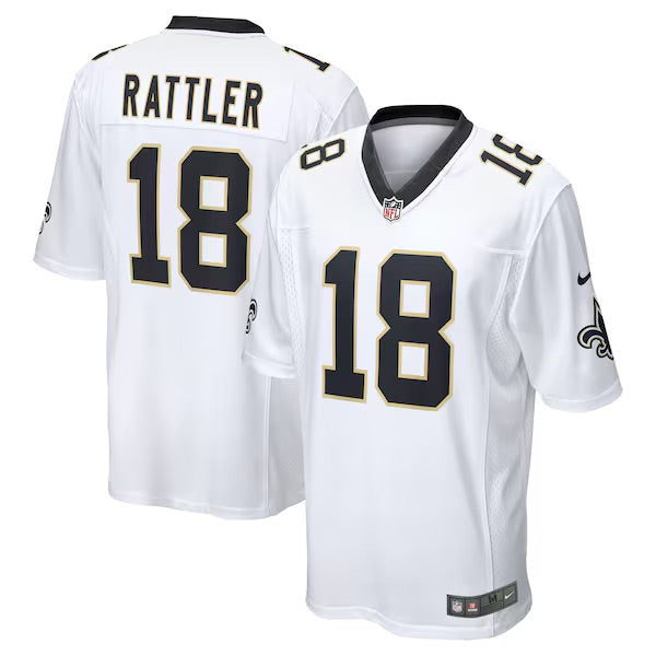 Spencer Rattler New Orleans Saints Jersey football jersey product view 1