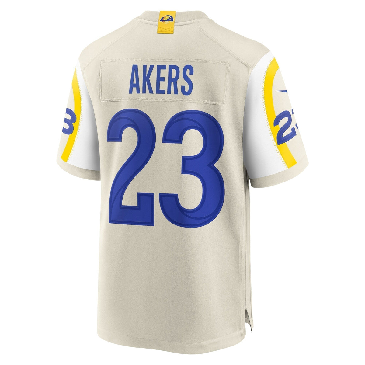 Cam Akers Los Angeles Rams Nike Game Jersey - Bone football jersey product view 3