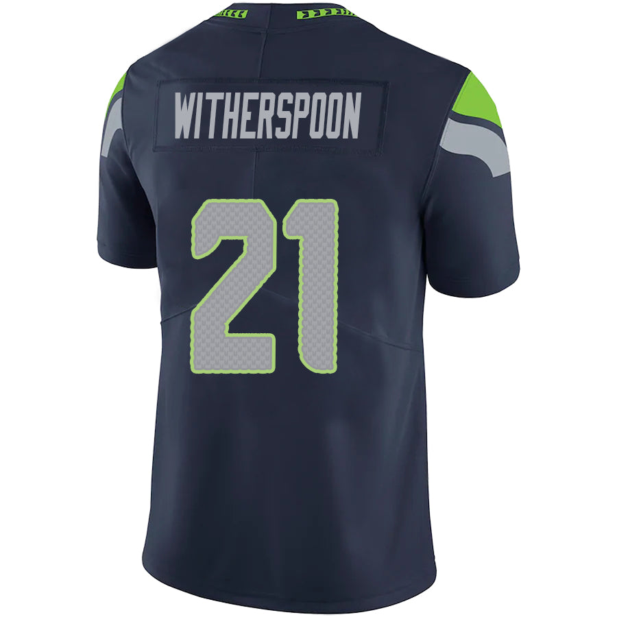 #21 Devon Witherspoon Player S.Seahawks Navy Vapor F.U.S.E. Limited Football Jerseys football jersey product view 1