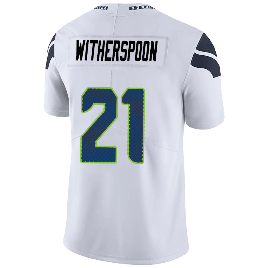 #21 Devon Witherspoon Player S.Seahawks White Vapor F.U.S.E. Limited Football Jerseys football jersey product view 1