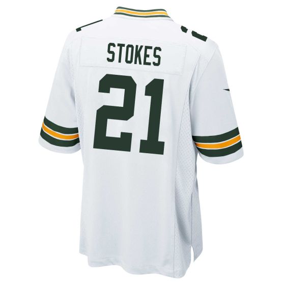 GB.Packers #21 Eric Stokes Player White Game Stitched American Football Jerseys football jersey product view 1