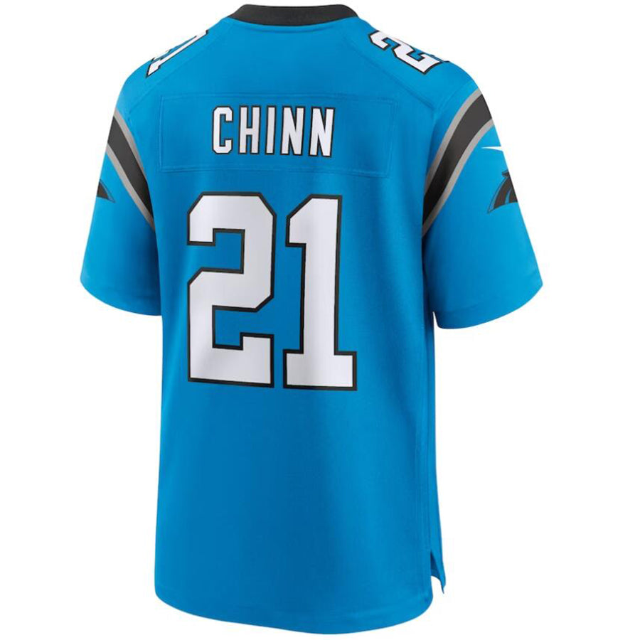 C.Panthers #21 Jeremy Chinn Blue Vapor Limited Player Alternate Game Football Jerseys football jersey product view 1