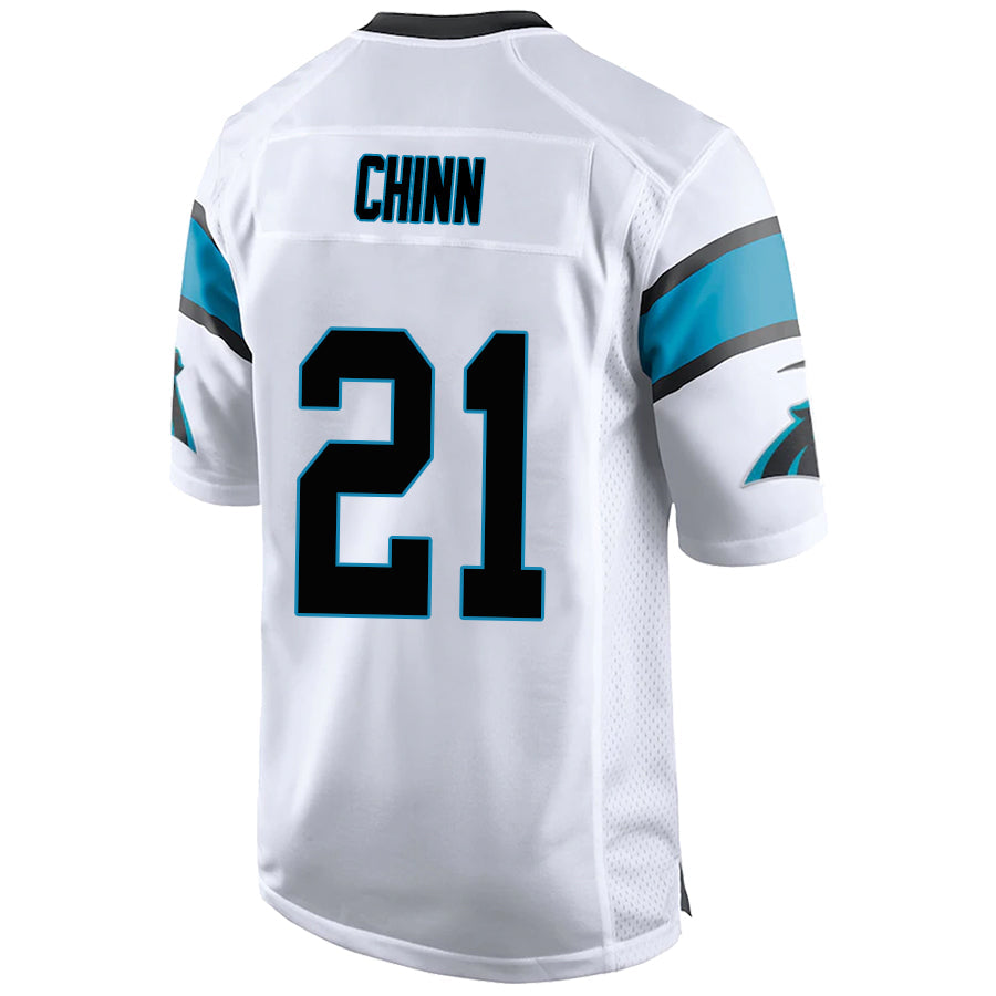 C.Panthers #21 Jeremy Chinn White Stitched Player Game Football Jerseys football jersey product view 1