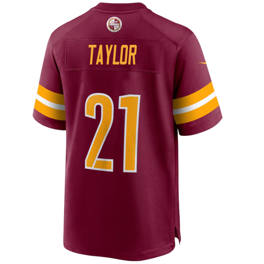 W.Commanders #21 Sean Taylor Burgundy Stitched Player Vapor Game Football Jerseys football jersey product view 1
