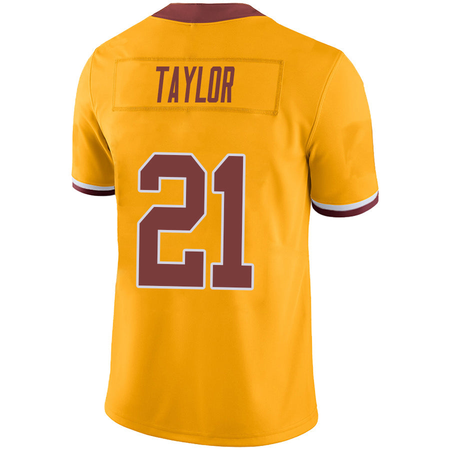 W.Commanders #21 Sean Taylor Gold Stitched Player Vapor Game Football Jerseys football jersey product view 1