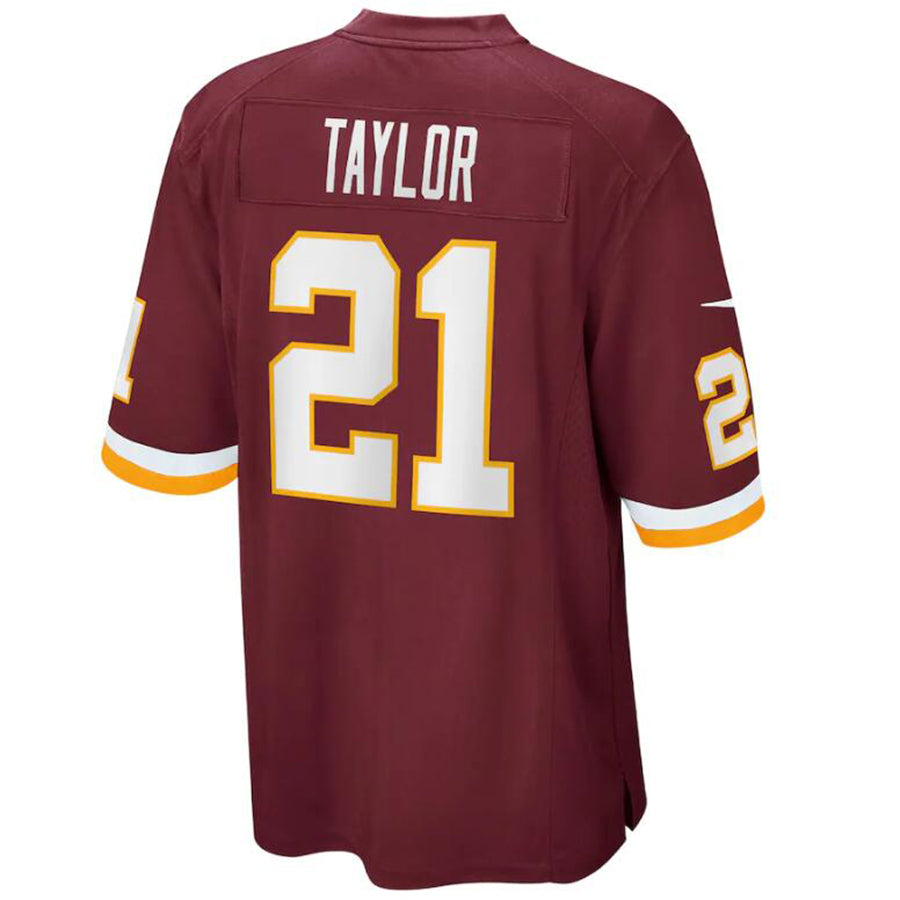 W.Commanders #21 Sean Taylor Player Red Stitched Game Football Jerseys football jersey product view 1