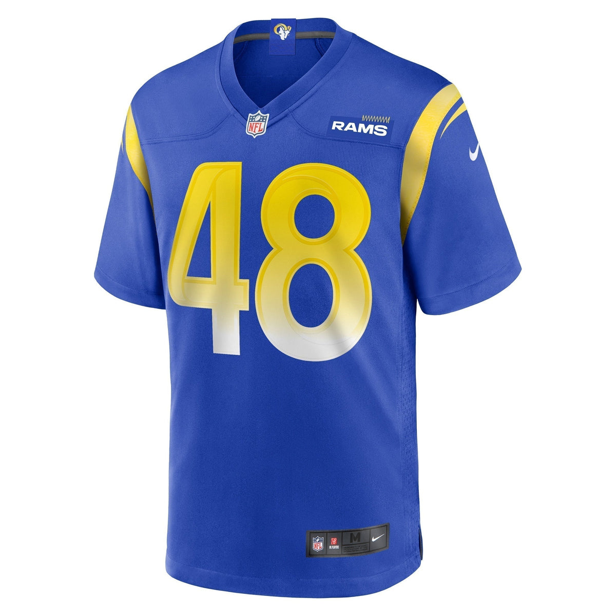 Omar Speights Los Angeles Rams Nike Game Jersey - Royal football jersey product view 2