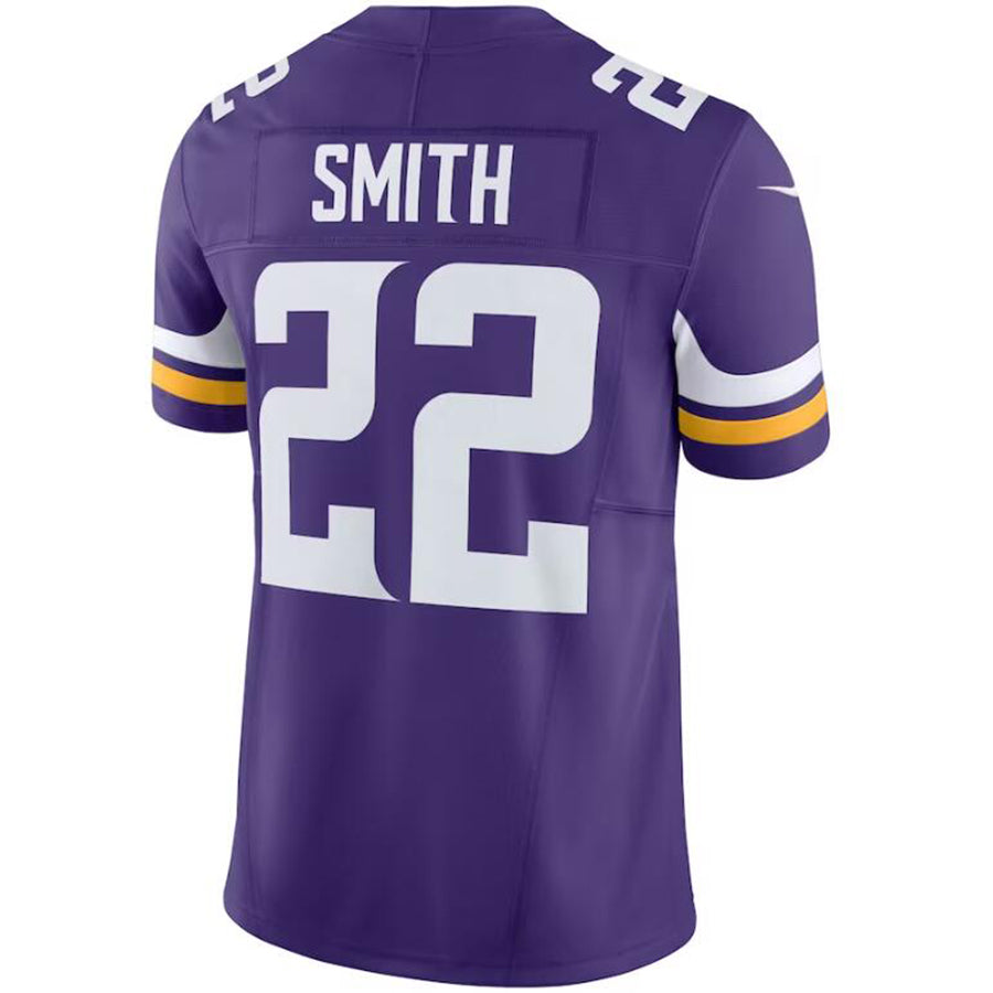 #22 Harrison Smith Player MN.Vikings Purple Vapor F.U.S.E. Limited Football Jerseys football jersey product view 1