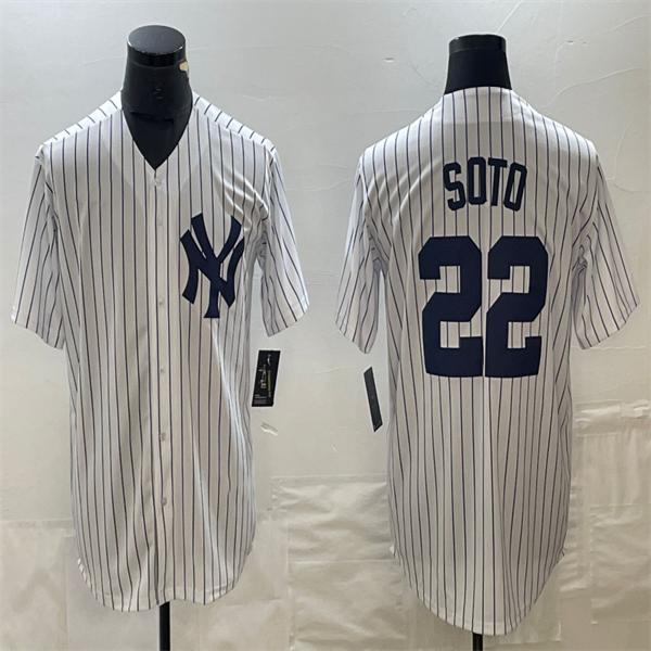 Los Angeles Dodgers #22 Juan Soto White Home Authentic Patch Jersey Baseball Jerseys baseball jersey product view 1