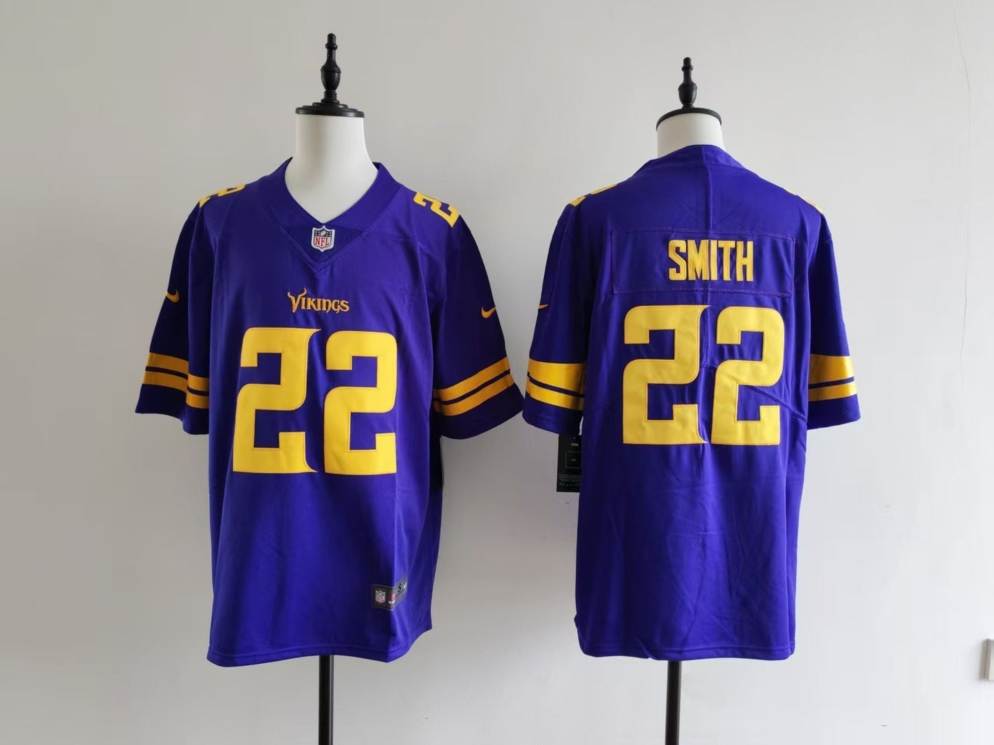 Men's Minnesota Vikings Harrison Smith Nike Jersey - Purple football jersey product view 1