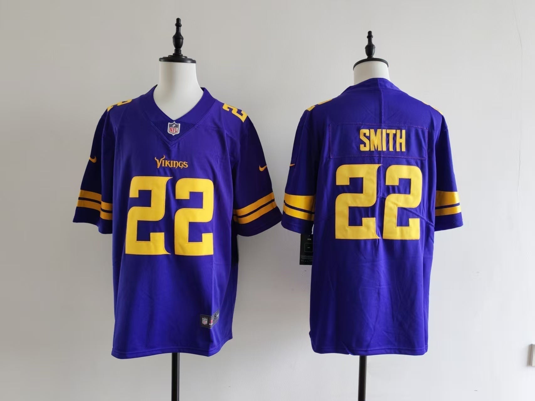 Men's Minnesota Vikings Harrison Smith Nike Jersey - Purple football jersey product view 1