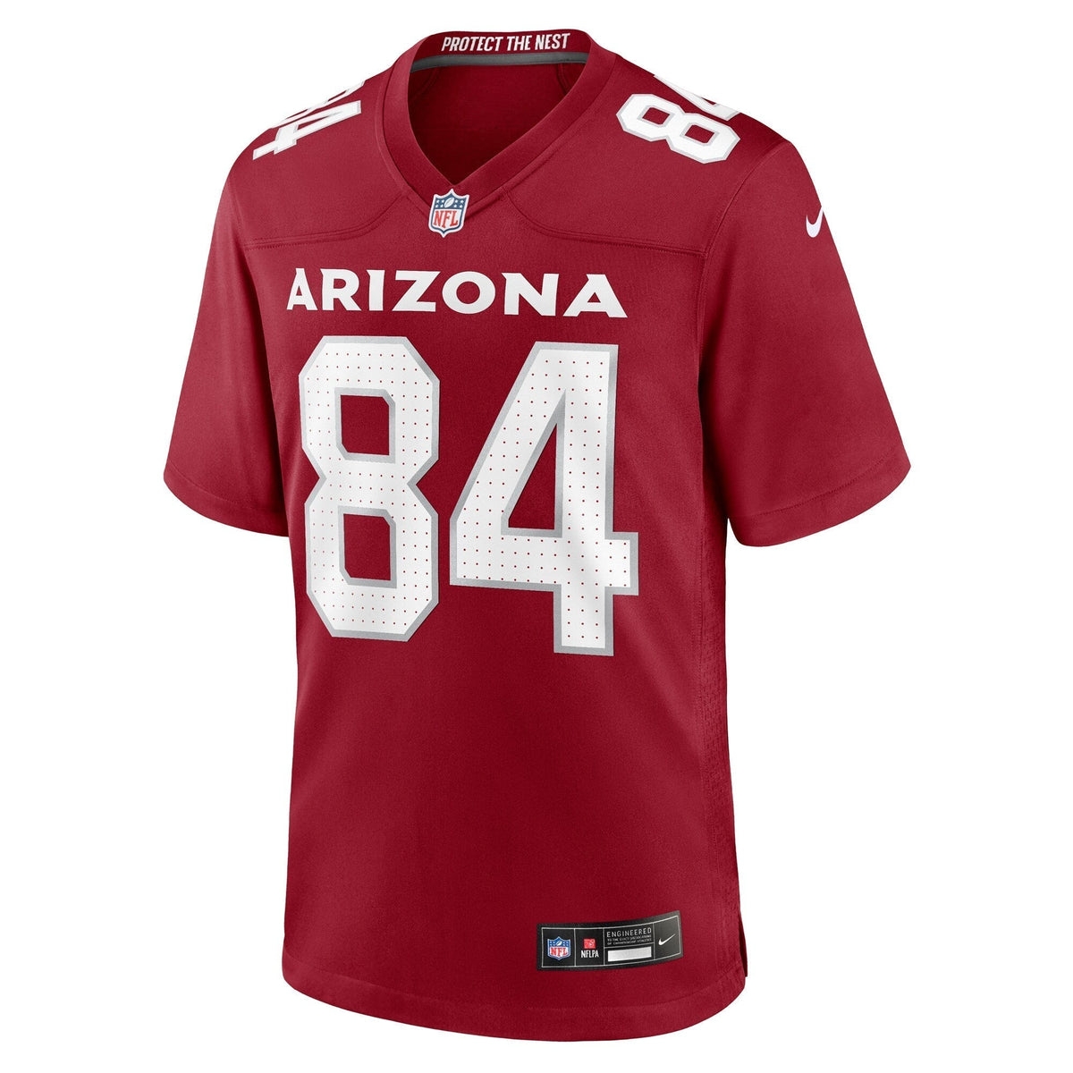 Elijah Higgins Arizona Cardinals Nike Team Game Jersey - Cardinal football jersey product view 2
