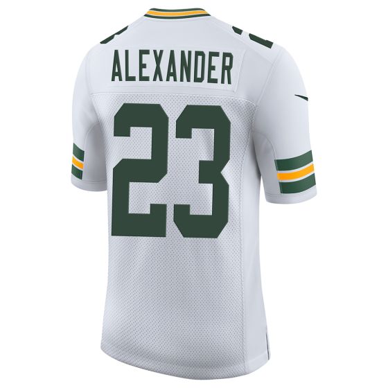 GB.Packers #23 Jaire Alexander White Away Limited Stitched American Player Football Jerseys football jersey product view 1