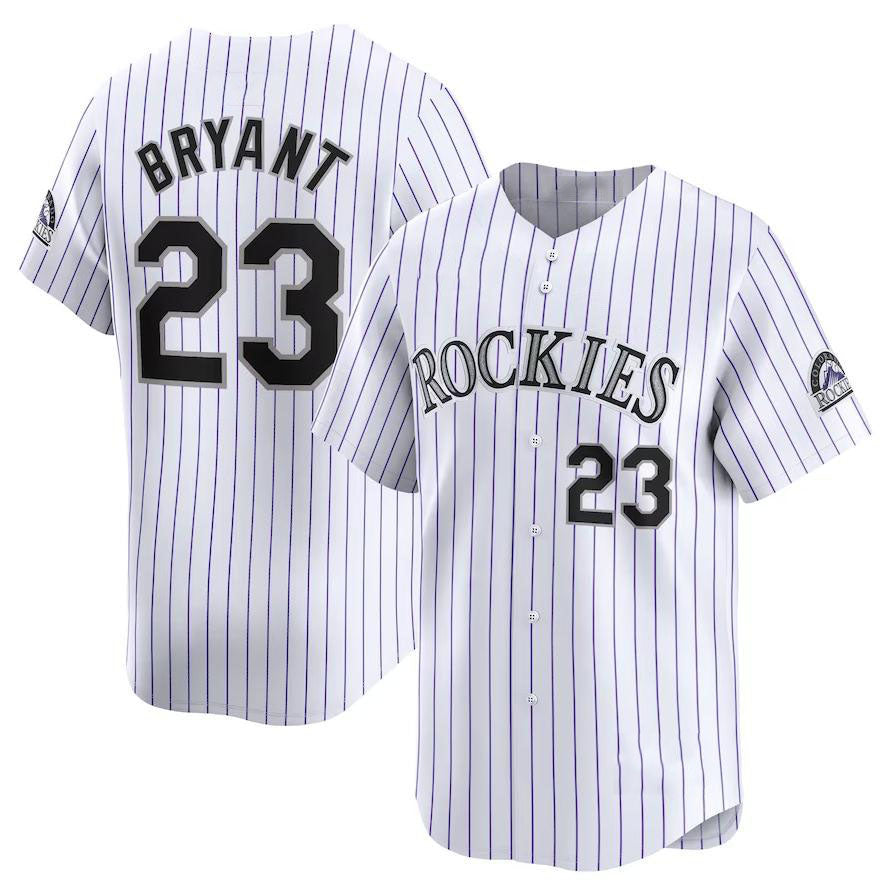 Colorado Rockies #23 Kris Bryant Home Replica Player Name Jersey Baseball Jerseys baseball jersey product view 1