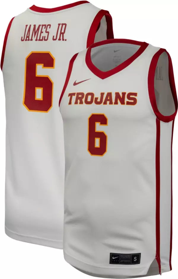 Bronny James Jr USC Trojans Jersey sports jersey product view 1