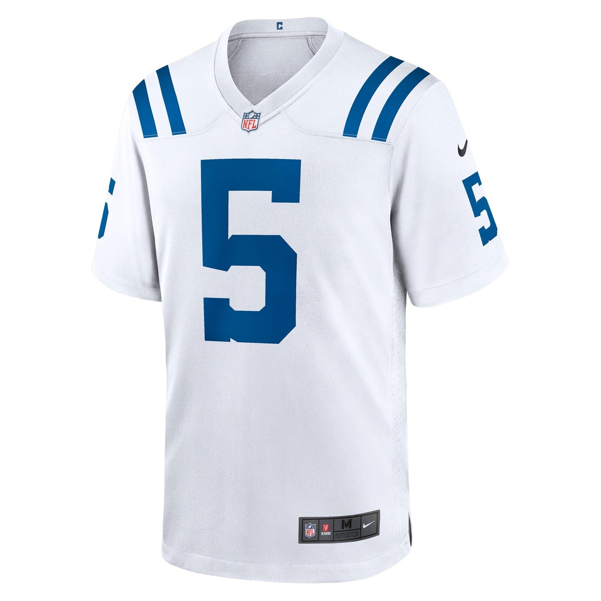 Anthony Richardson Indianapolis Colts Nike 2023 NFL Draft First Round Pick Game Jersey - White football jersey product view 2