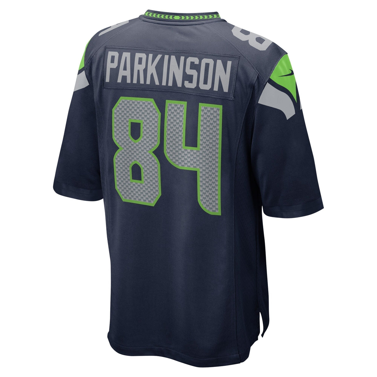 Colby Parkinson Seattle Seahawks Nike Game Jersey - College Navy football jersey product view 3