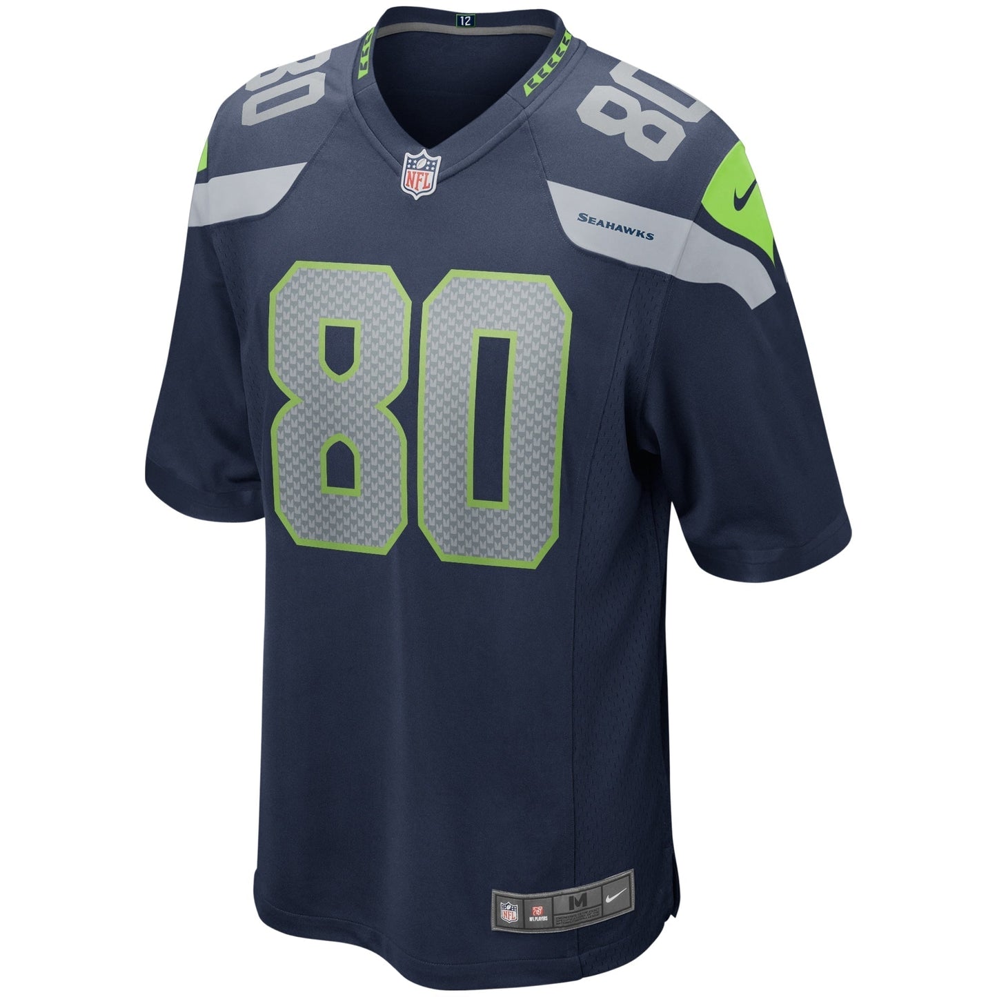 Steve Largent Seattle Seahawks Nike Game Retired Jersey - College Navy football jersey product view 2