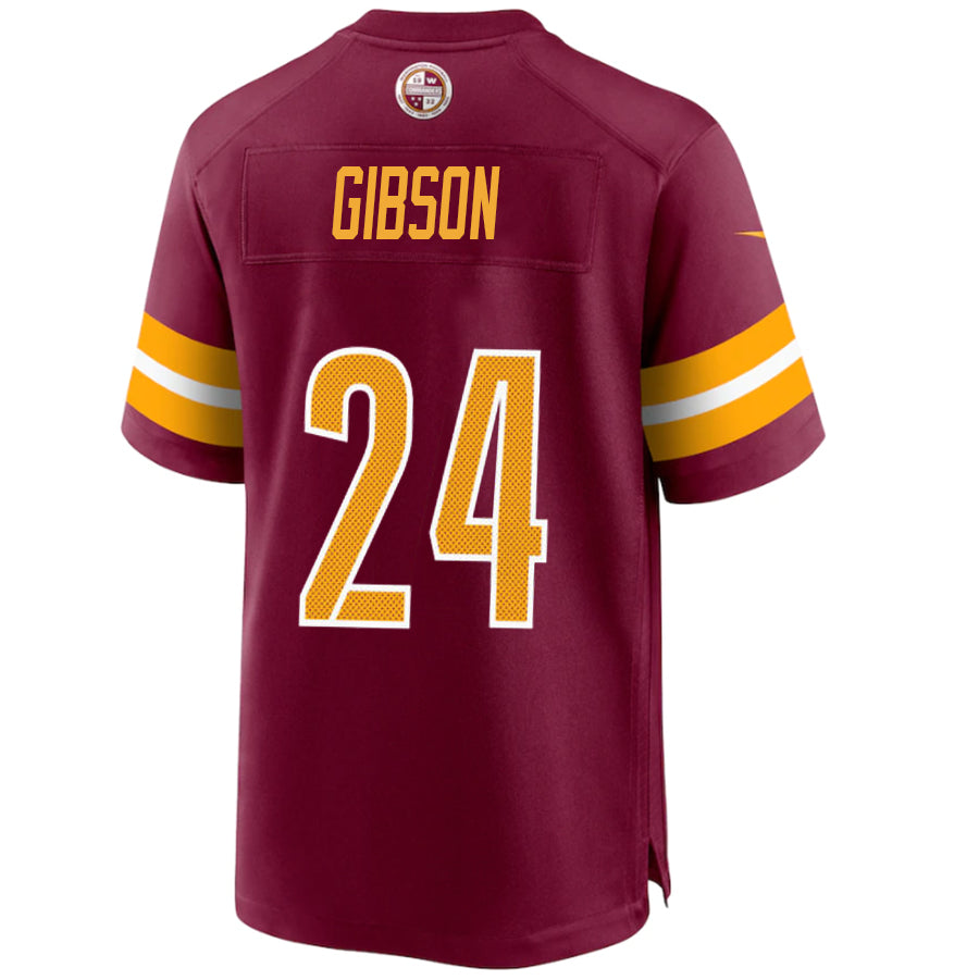 W.Commanders #24 Antonio Gibson Burgundy Stitched Player Vapor Game Football Jerseys football jersey product view 1