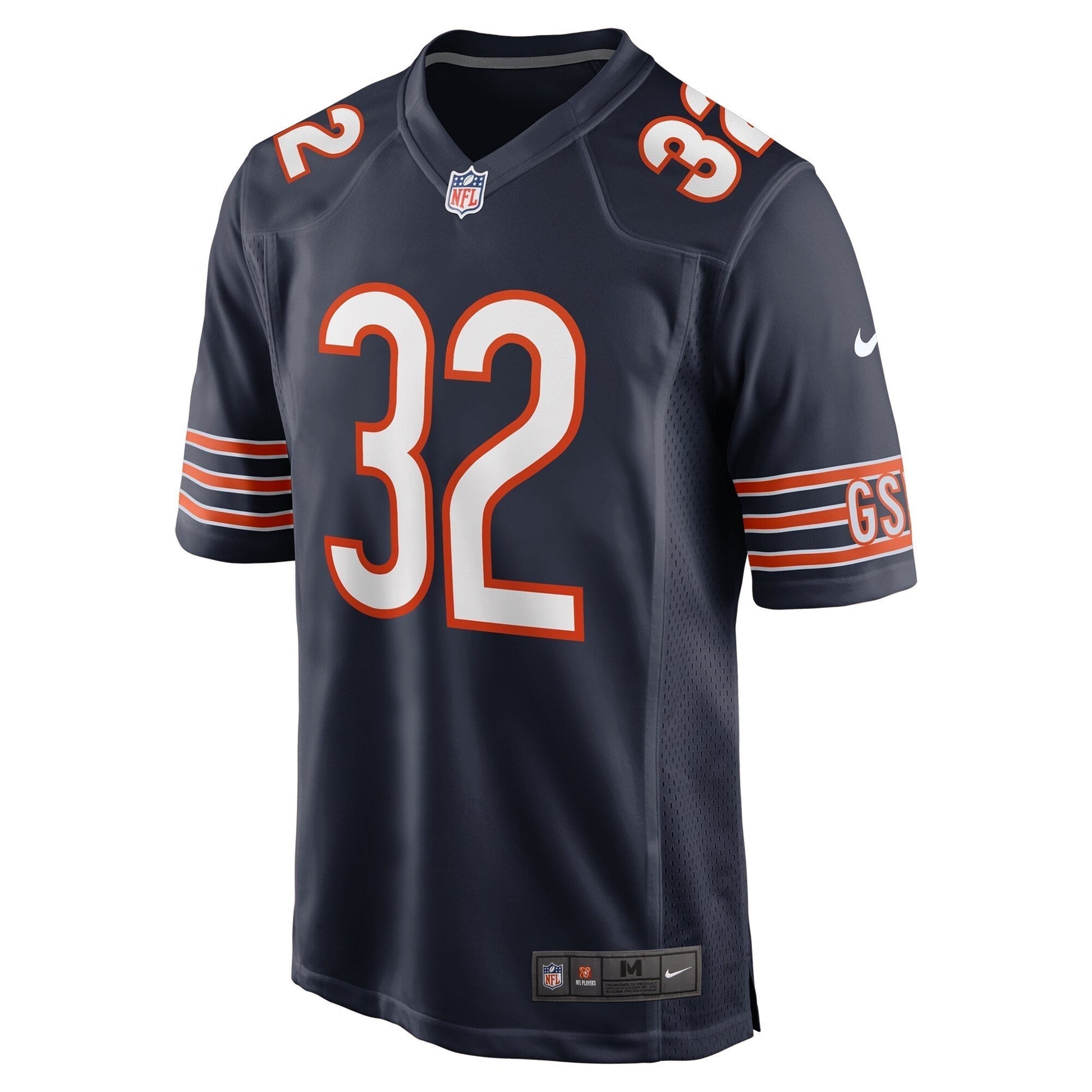 Terell Smith Chicago Bears Nike Game Jersey - Navy football jersey product view 2