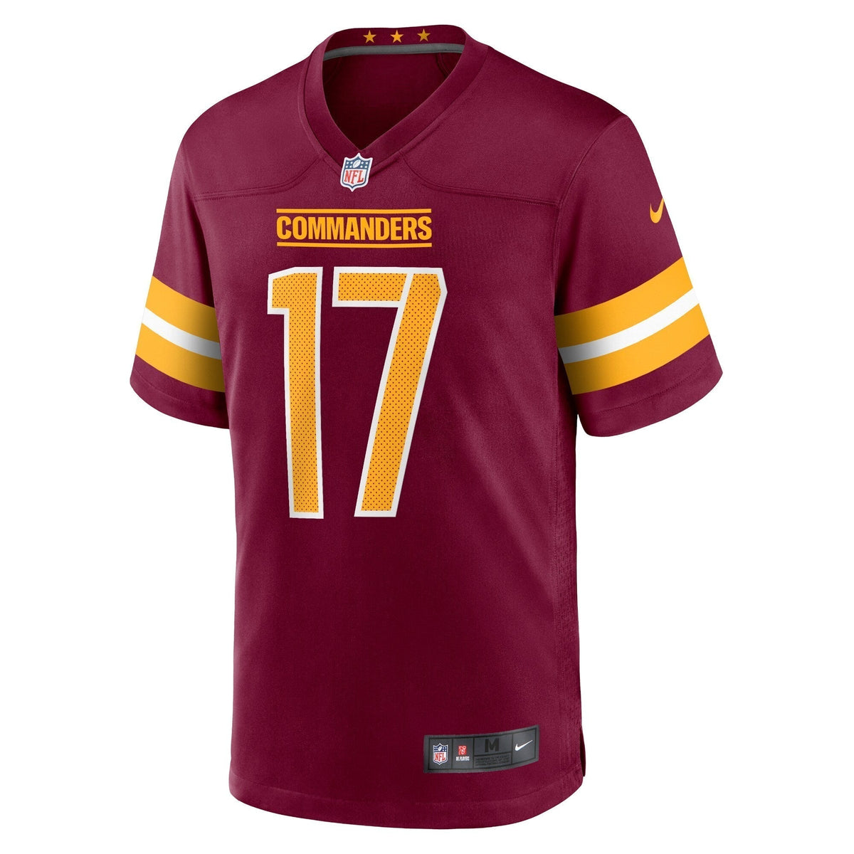 Terry McLaurin Washington Commanders Nike Game Jersey - Burgundy football jersey product view 2