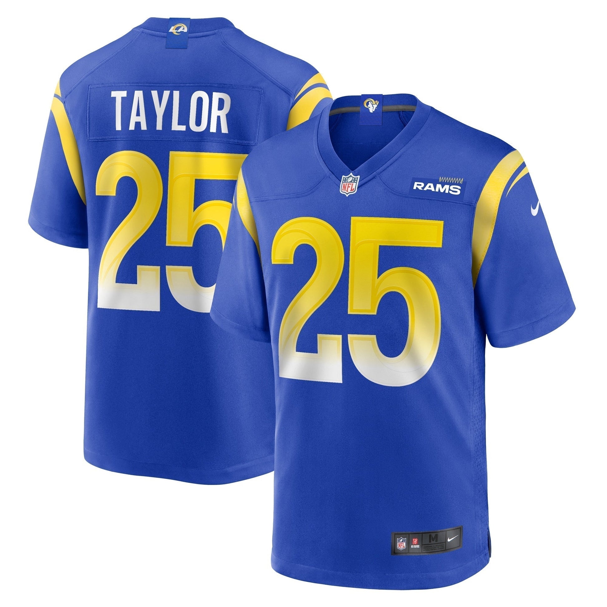 Jason Taylor Los Angeles Rams Nike Team Game Jersey - Royal football jersey product view 1