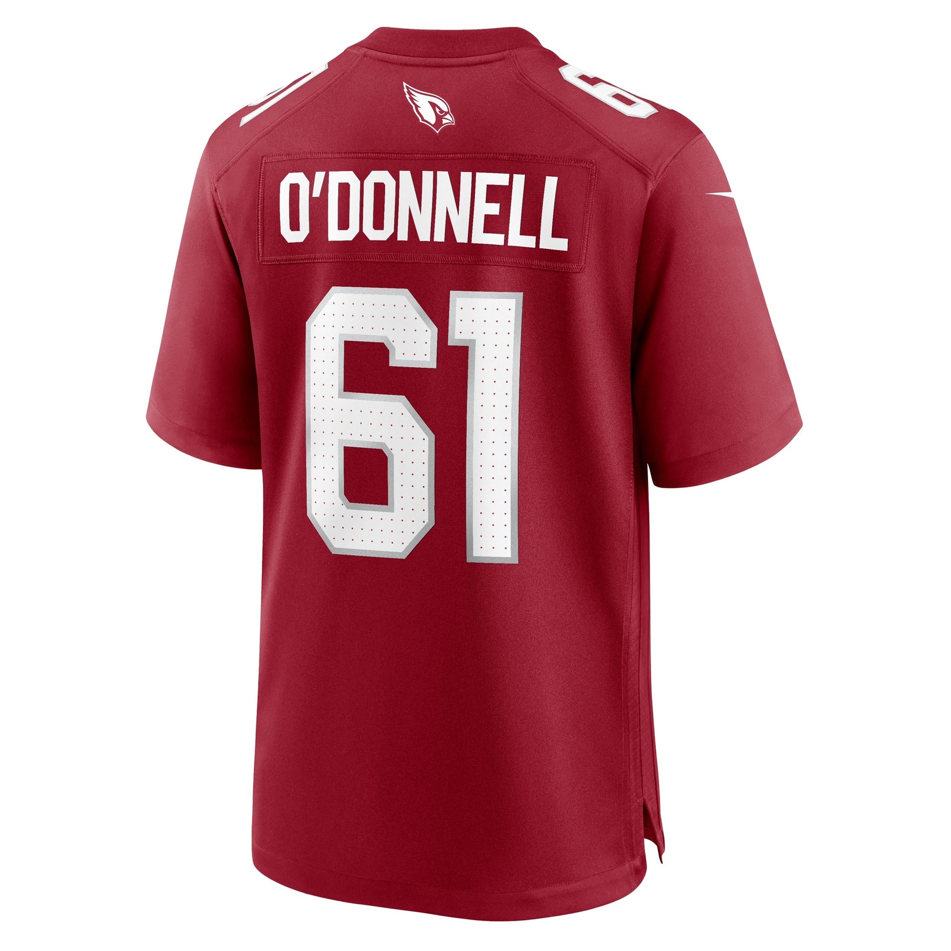 Carter O'Donnell Arizona Cardinals Nike Team Game Jersey - Cardinal football jersey product view 3