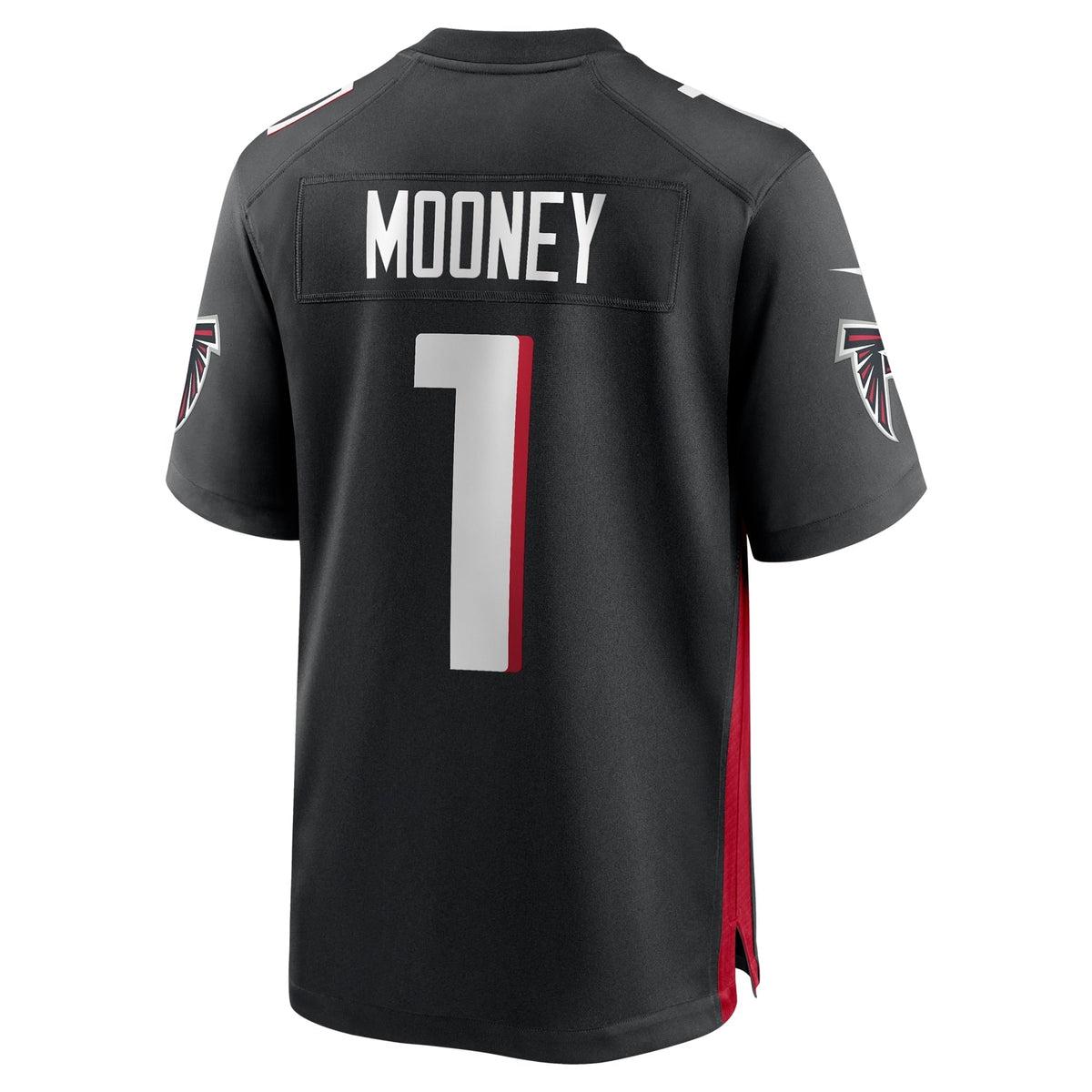 Darnell Mooney Atlanta Falcons Nike Team Game Jersey - Black football jersey product view 3