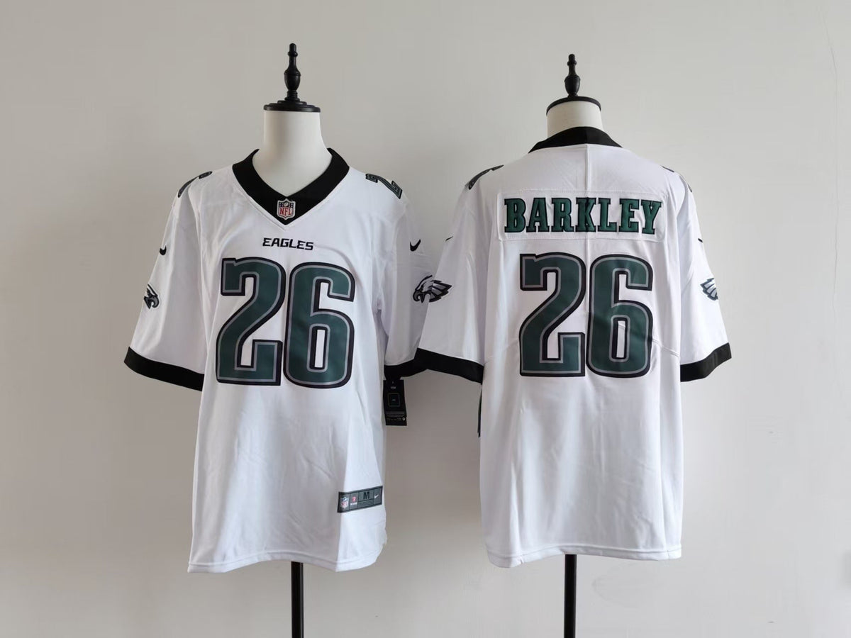 Men's Philadelphia Eagles Saquon Barkley Nike Jersey-white football jersey product view 1