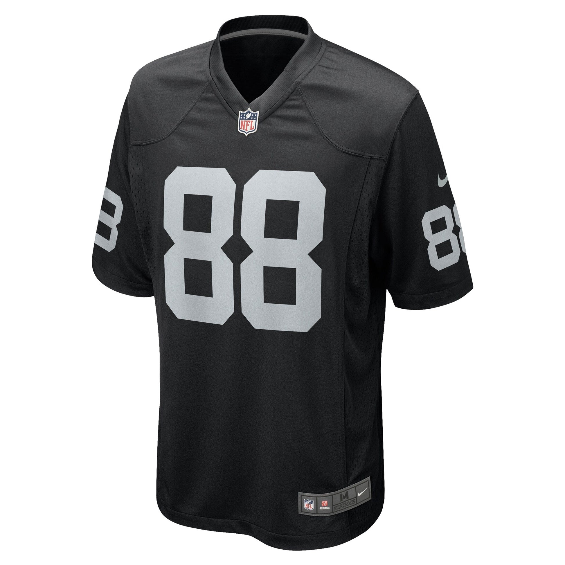 Antoine Wesley Las Vegas Raiders Nike Team Game Jersey - Black football jersey product view 2