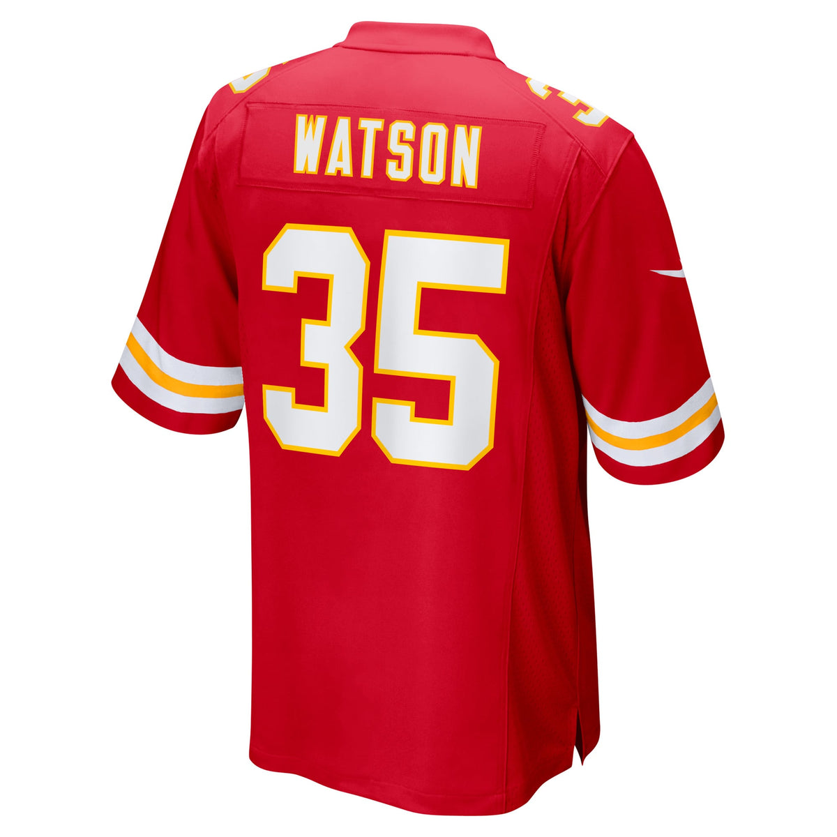Jaylen Watson Kansas City Chiefs Nike Game Jersey - Red football jersey product view 3