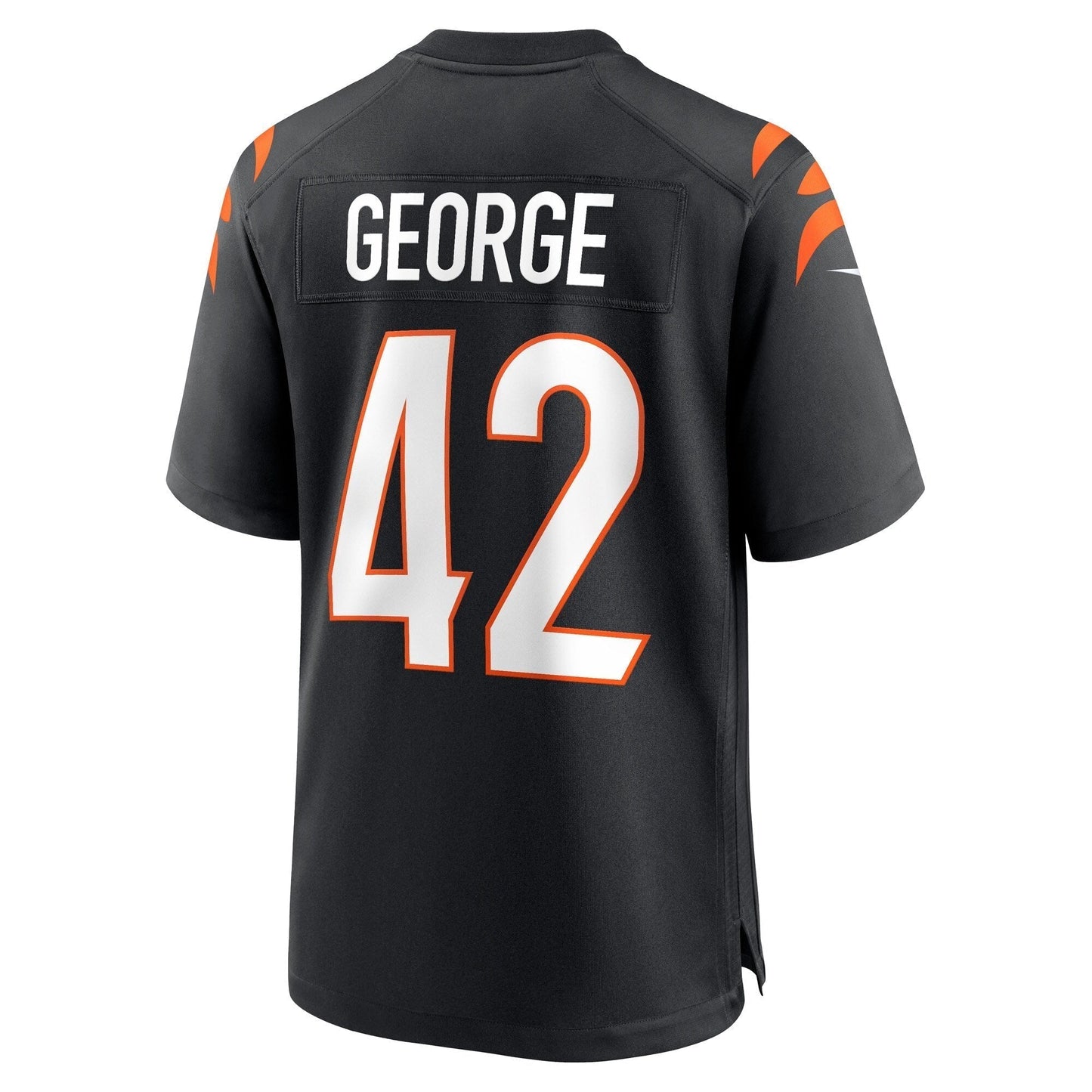 Allan George Cincinnati Bengals Nike Game Jersey - Black football jersey product view 3