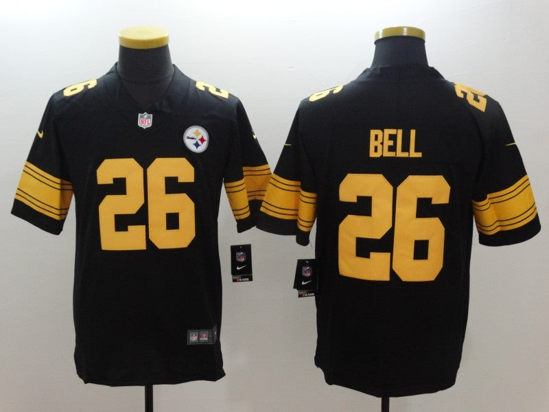 Men's Pittsburgh Steelers LeVeon Bell #26 Black Alternate Legend Jersey1 football jersey product view 1