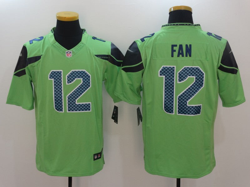 Men's Seattle Seahawks 12th Fan Green Player Game Jersey1 football jersey product view 1