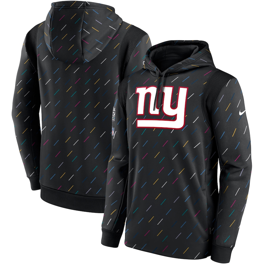 Men's New York Giants NFL 2021 Salute to Service Hoodie1 Black football jersey product view 1
