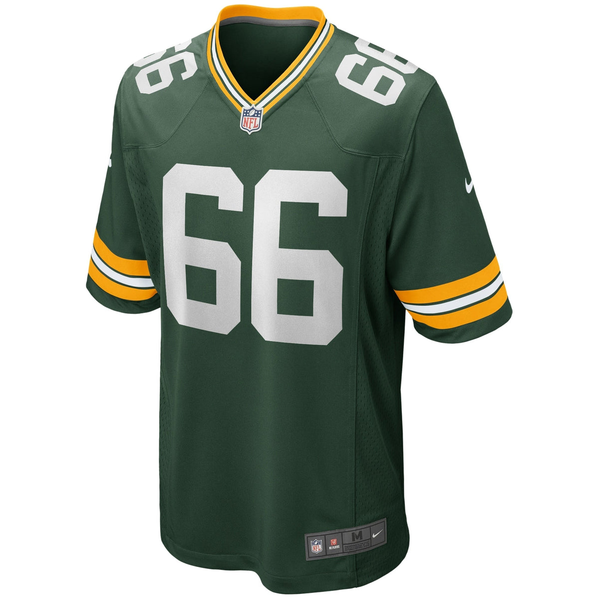 Ray Nitschke Green Bay Packers Nike Game Retired Jersey - Green football jersey product view 2