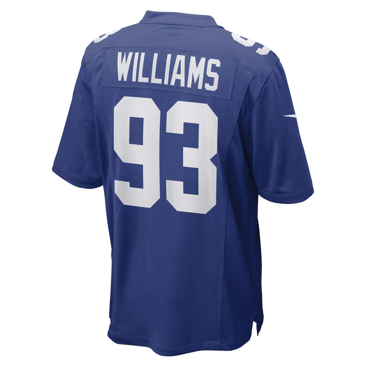 Nick Williams New York Giants Nike Game Jersey - Royal football jersey product view 3