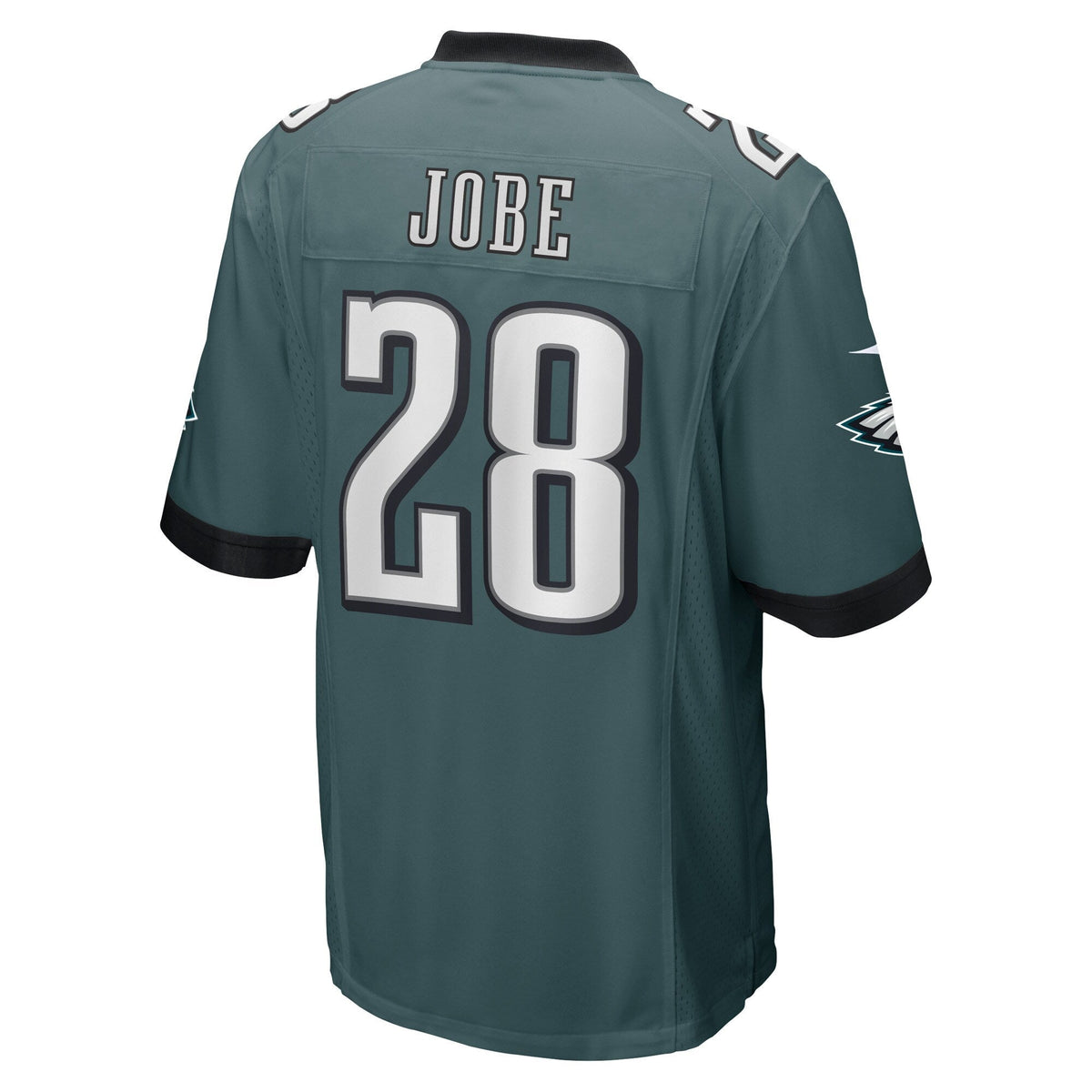 Josh Jobe Philadelphia Eagles Nike Game Jersey - Midnight Green football jersey product view 3