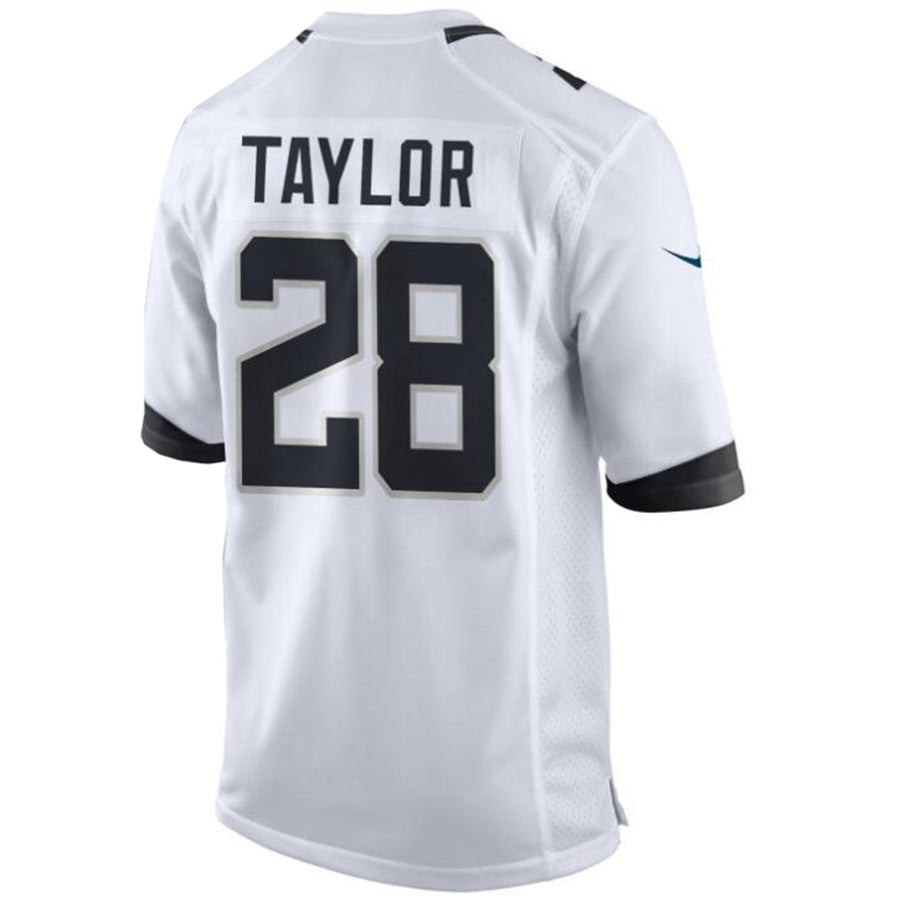 J.Jaguars #28 Fred Taylor White Stitched Player Game Retired Football Jerseys football jersey product view 1