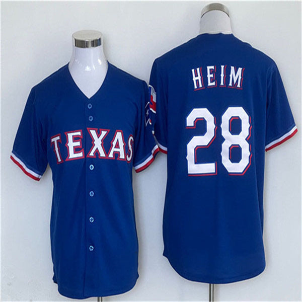 Los Angeles Dodgers #28 Jonah Heim Royal Home Authentic Patch Jersey Baseball Jerseys baseball jersey product view 1