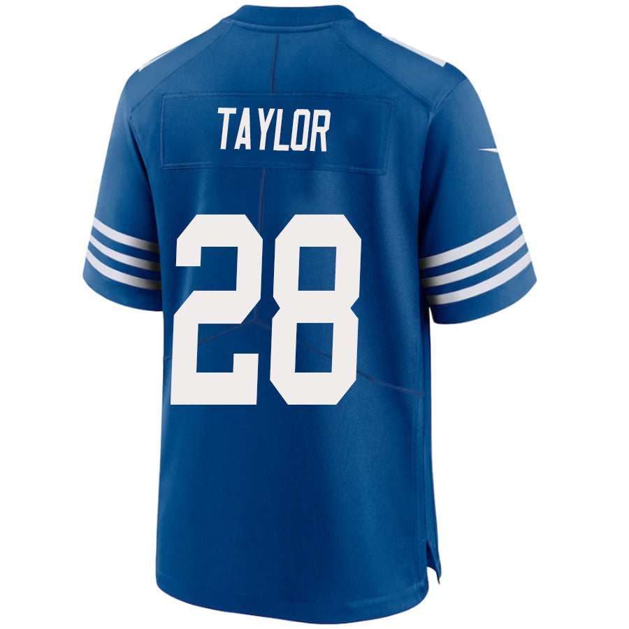 #28 Jonathan Taylor Player IN.Colts Royal Vapor Limited Football Jerseys football jersey product view 1