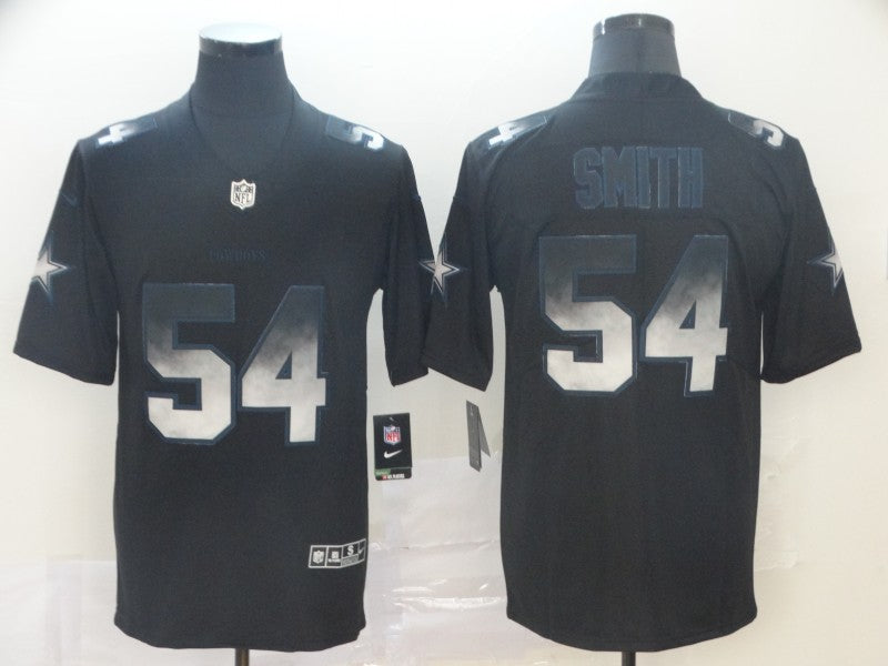 Men's Dallas Cowboys Jaylon Smith #54 Black Alternate Game Jersey1 football jersey product view 1