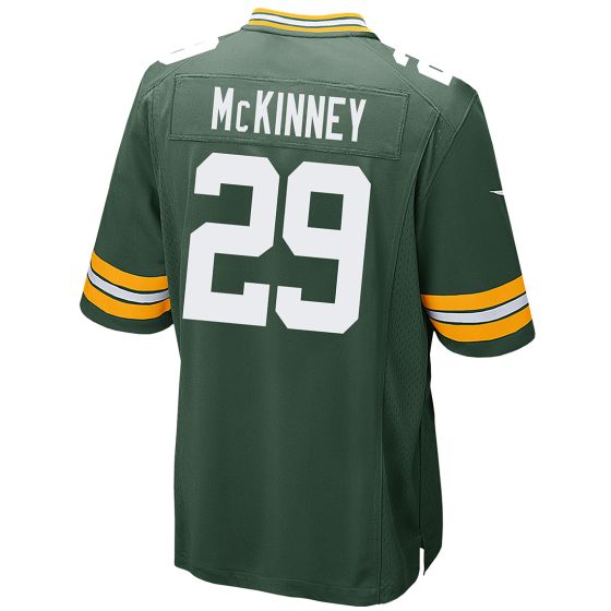 GB.Packers #29 Xavier McKinney Player Green Home Game Football Jerseys football jersey product view 1