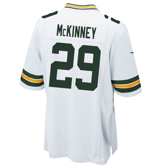GB.Packers #29 Xavier McKinney Player White Home Game Football Jerseys football jersey product view 1
